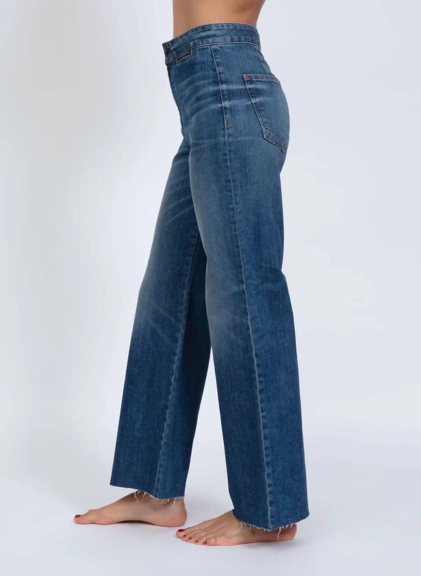 Askk Ny - Brighton Cropped Denim Jeans