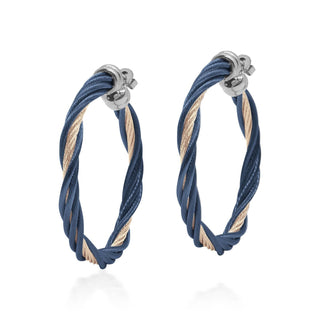 Alor - Modern Twist 1.5" Hoop Earrings