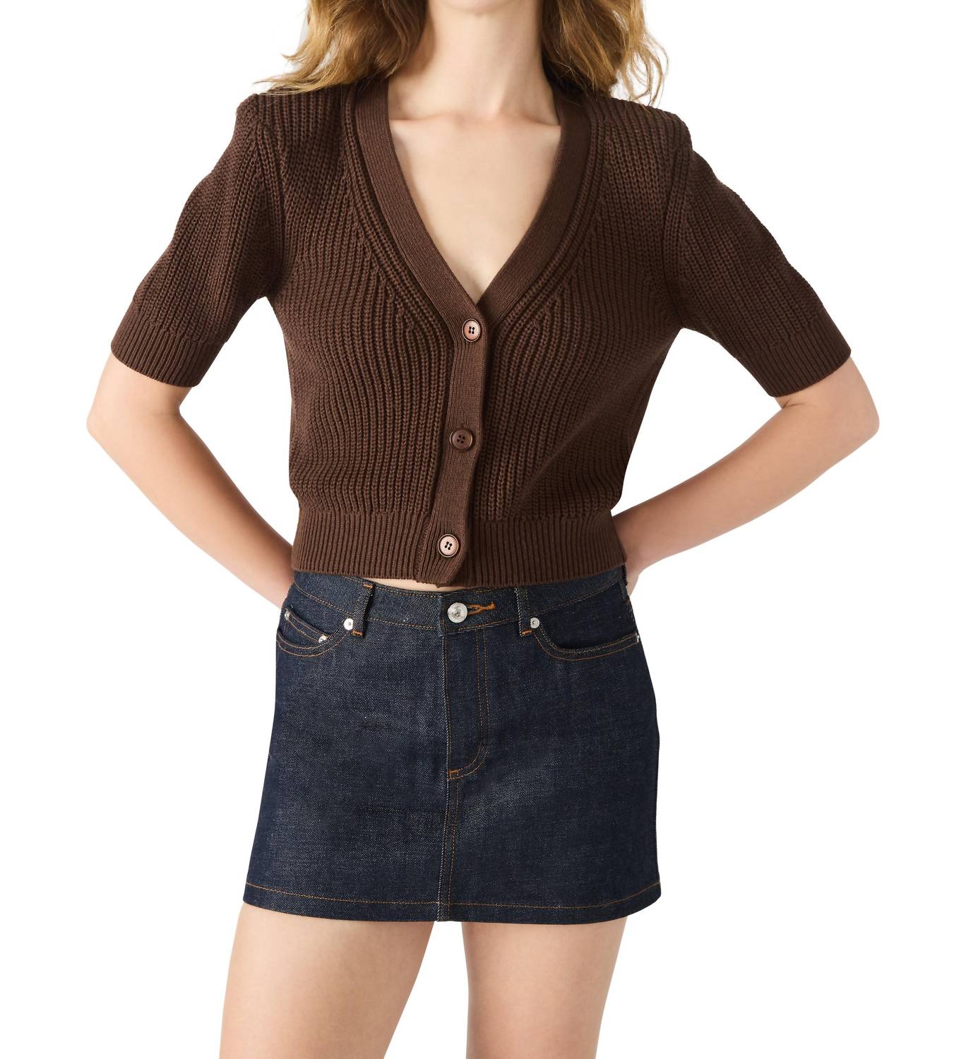 Steve Madden - Janae V-neck Cardigan