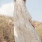 Mima Rosso - Flowy Toile Print Caftan Dress