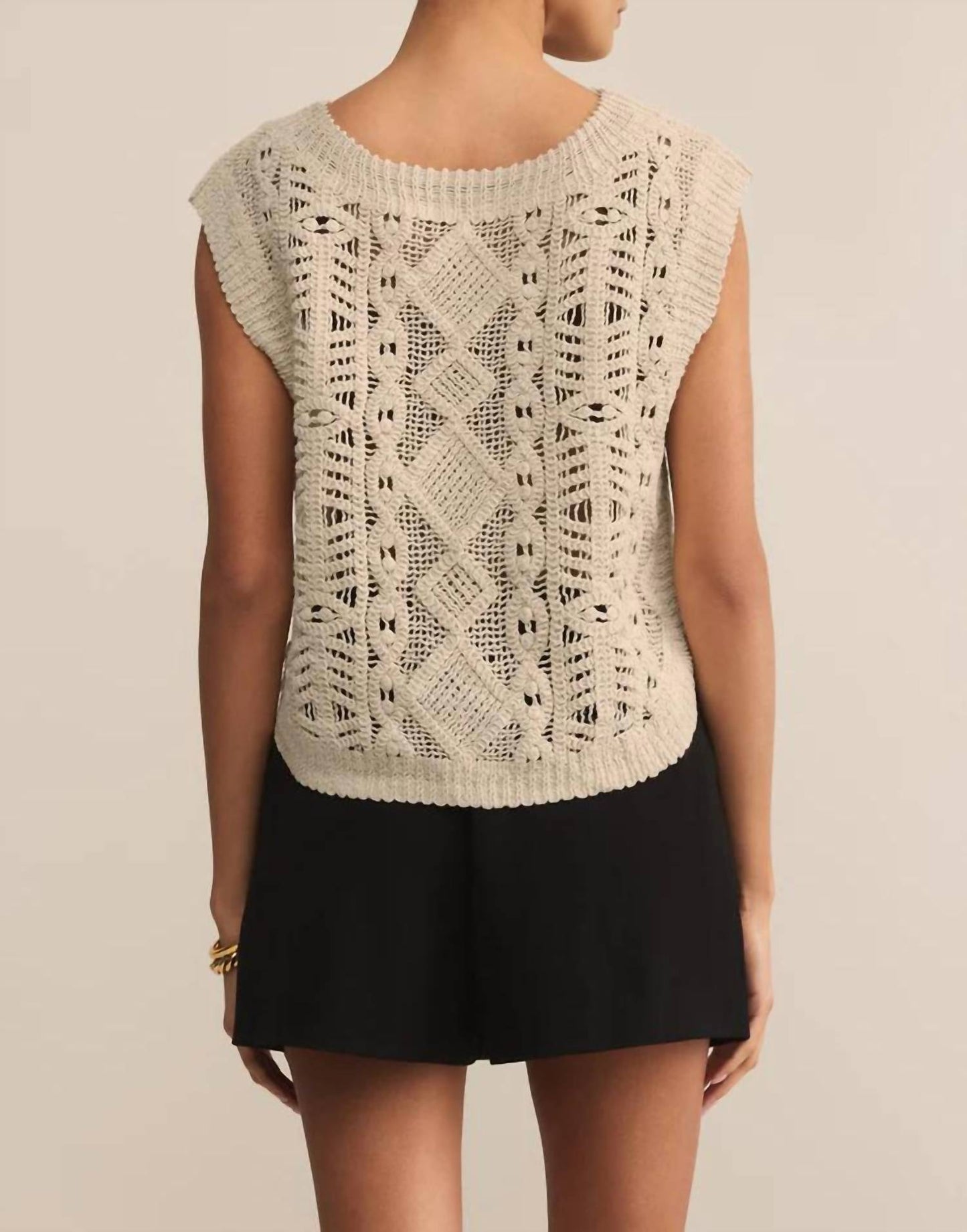 Z Supply - Baroque Crochet Sweater Top
