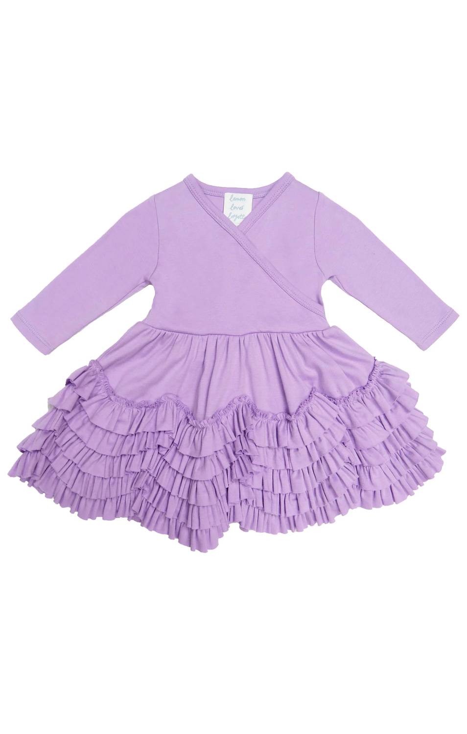 Lemon Loves Lime - Bay's Layette Basic Dress