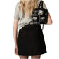 J.Crew - Button-front Denim Mini Skirt