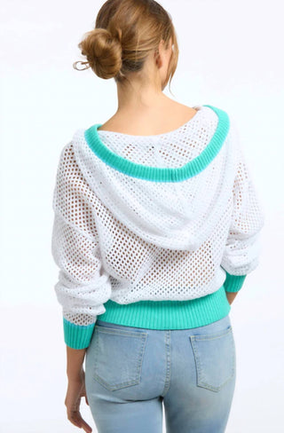 525 America - Crochet Colorblock Hoodie