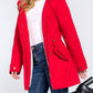 Active Usa - Fleece Lined Fur Hoodie Utility Jacket