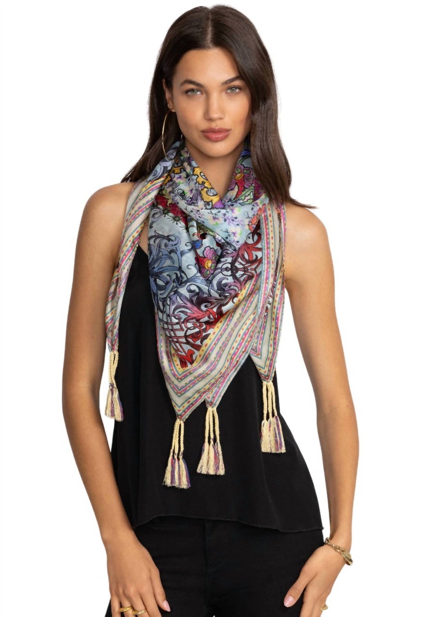Johnny Was - Women's Akai Silk Scarf