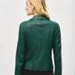 Joseph Ribkoff - Foiled Knit Moto Jacket