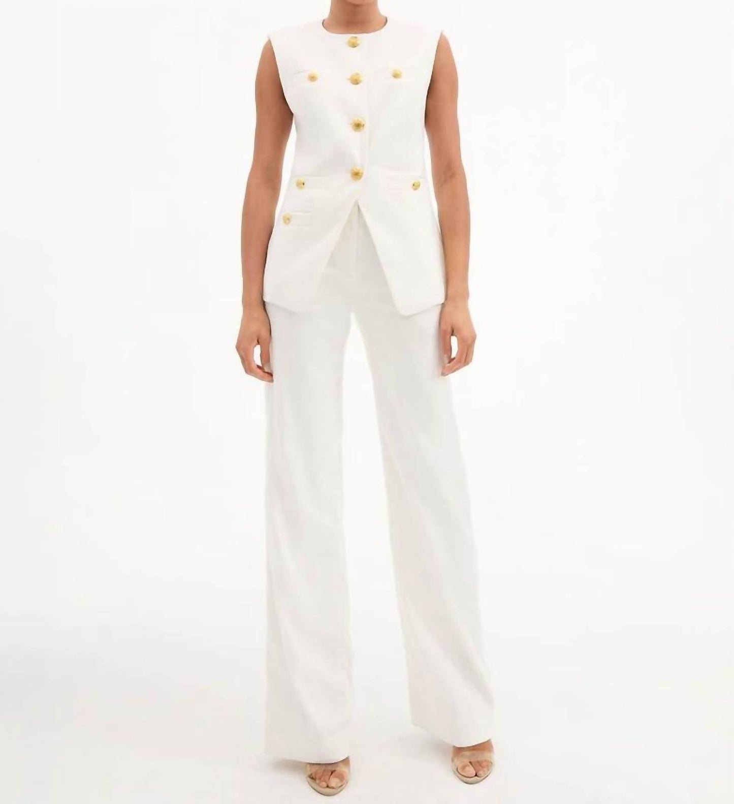 Veronica Beard - Tamara Linen Vest