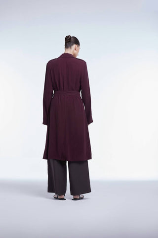 Dāl The Label - Flowy Lapel Trench Coat