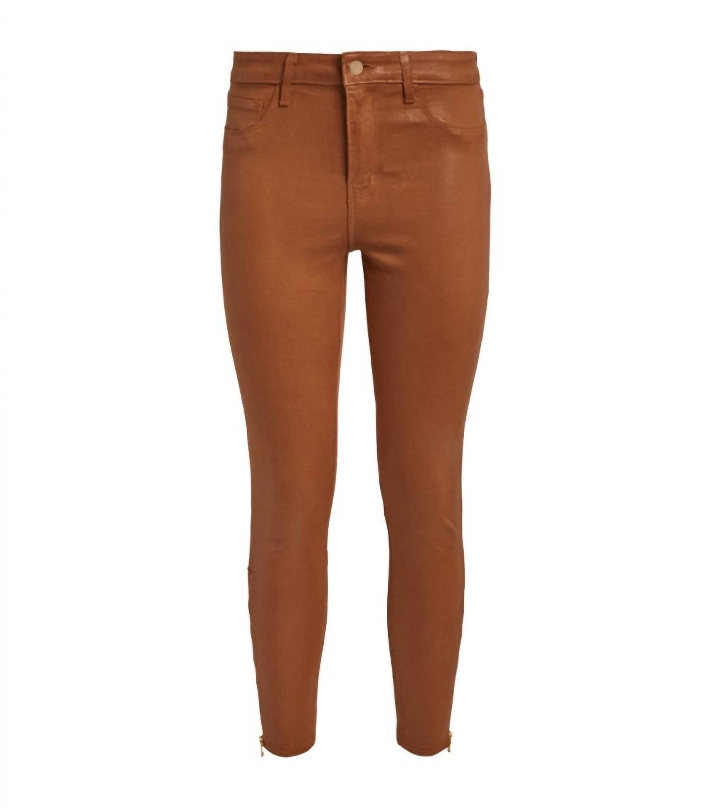 L'Agence - SABINE HIGH RISE COATED SKINNY JEAN