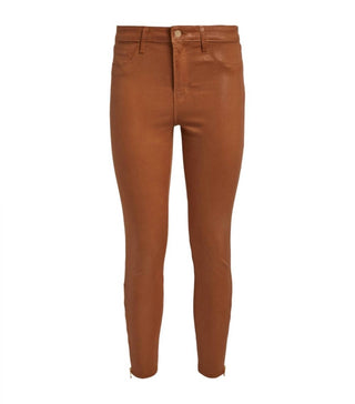 L'Agence - SABINE HIGH RISE COATED SKINNY JEAN