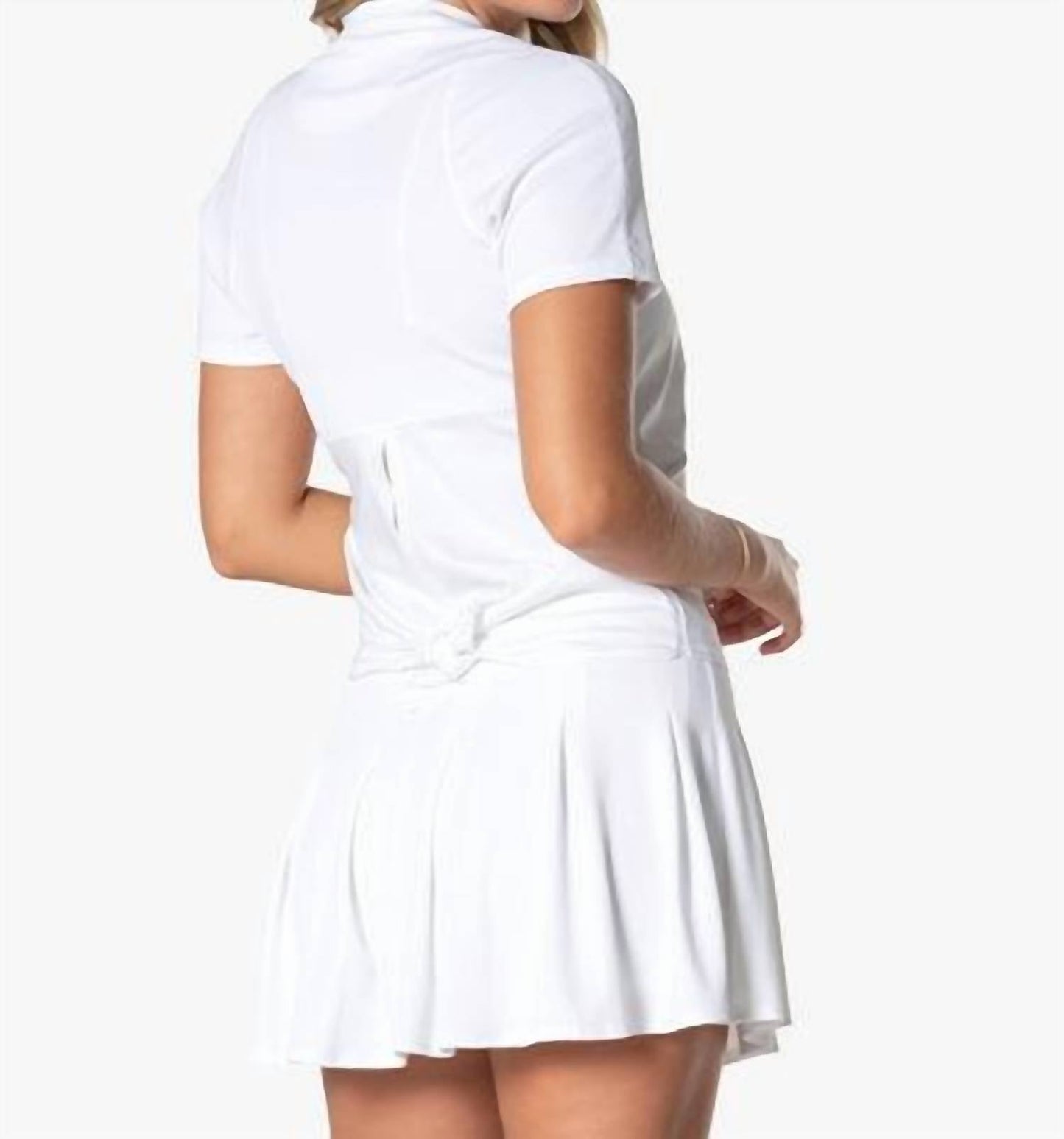 Lucky In Love - Women's Winning Streak Tie Back Short Sleeve Top