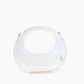 Like Dreams - Women's Moonlit Love Metallic Clear Clutch Bag