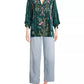 Johnny Was - Sisa Velvet Kaftan Blouse