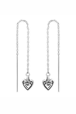 Astor & Orion - Women's Heart Threaders Earrings
