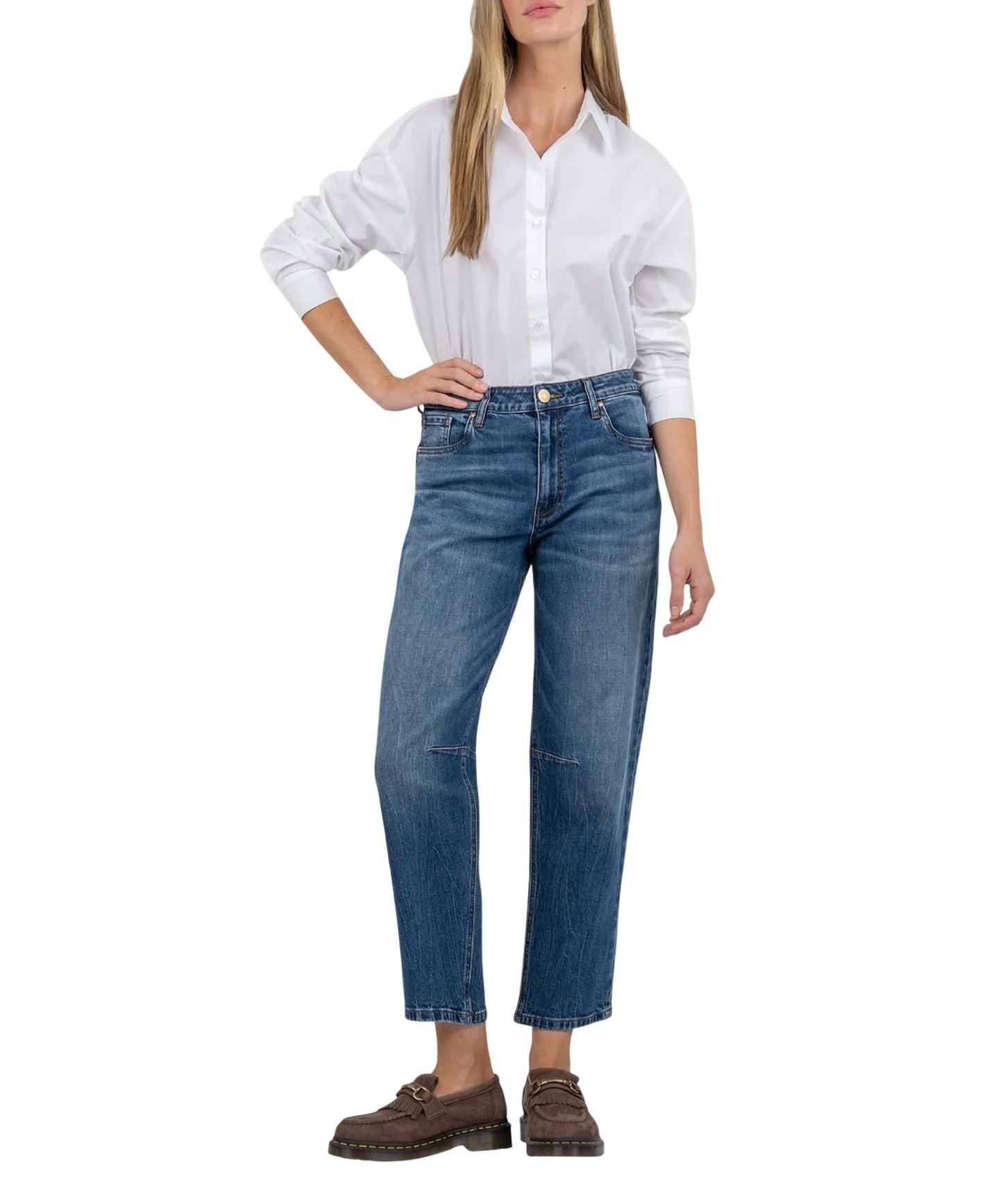 Kut From The Kloth - Ashley High Rise Straight Leg Jean