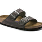 Birkenstock - Arizona Oiled Leather Soft Footbed Sandals - -unisex