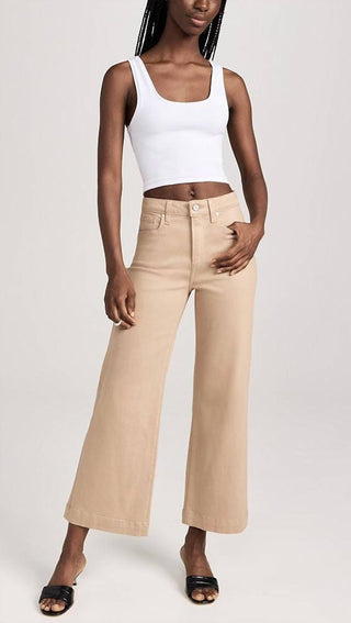 Paige - Anessa French Wide Leg Pants