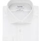 Calvin Klein Men's Slim Fit Non Iron Performance Spread Collar Herringbone Dress Shirt White Size 34X35