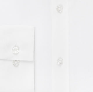 Calvin Klein Men's Slim Fit Non Iron Performance Spread Collar Herringbone Dress Shirt White Size 34X35