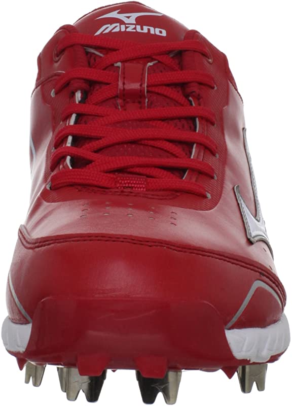 Mizuno Men's 9 Spike Advanced Classic 7 Baseball Cleat Black/Red