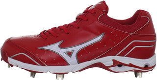 Mizuno Men's 9 Spike Advanced Classic 7 Baseball Cleat Black/Red