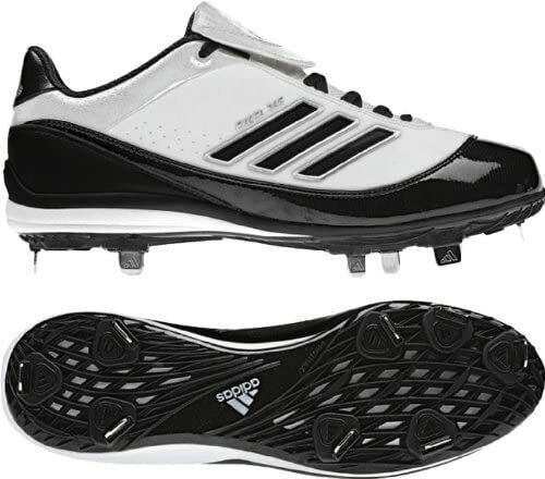 adidas Men's Excel 365 Metal Low Baseball Shoes Silver