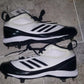 Adidas Men's Excel 365 Metal Baseball Cleat Shoes White/Black/Silver Size 14 D(M) US