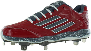 adidas Men's Poweralley 2 Baseball Cleat Red/Carbon Met/Onix Size 13.5 D(M) Us