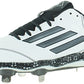 adidas Men's PowerAlley 2 Baseball Cleat Shoes White/Black