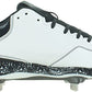 adidas Men's PowerAlley 2 Baseball Cleat Shoes White/Black