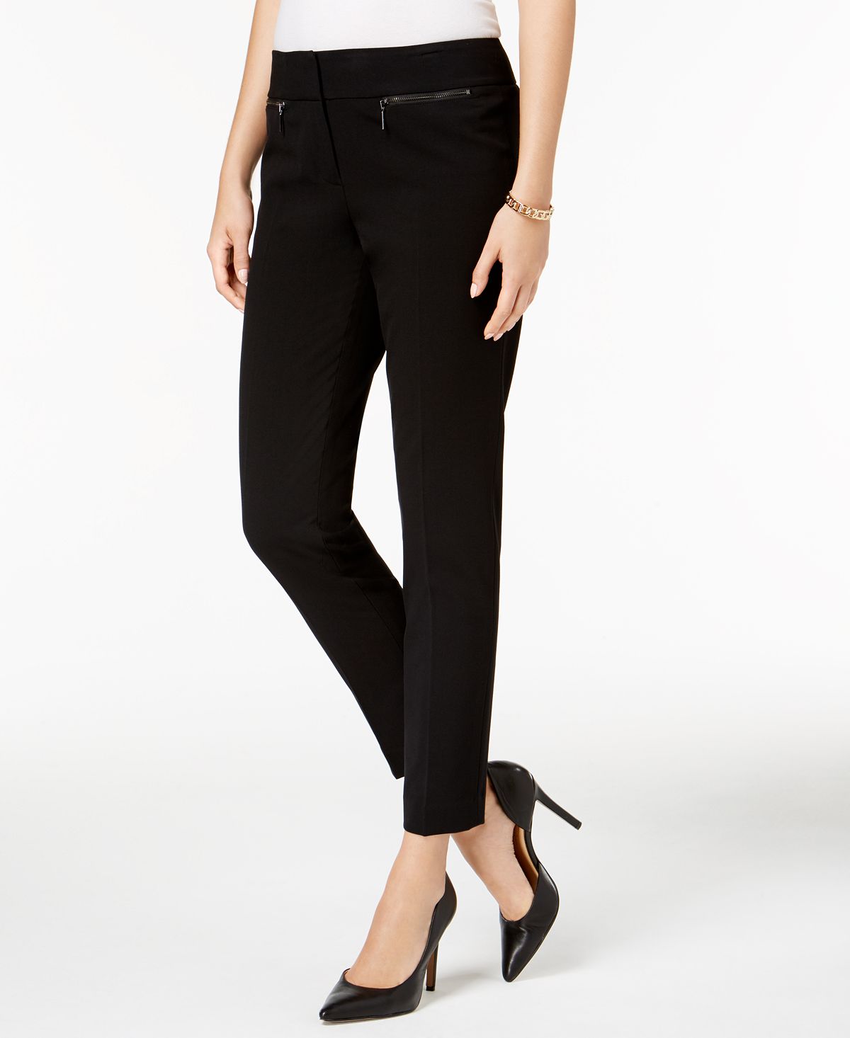 Nine West Women's Skinny Pants Black Size 10