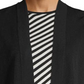 Anne Klein Women's Malibu Open Front Cardigan Black Size Large