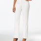 Kasper Women's Straight Leg Modern Crepe Dress Pants White Size 16