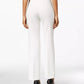 Kasper Women's Straight Leg Modern Crepe Dress Pants White Size 8