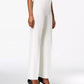 Kasper Women's Straight Leg Modern Crepe Dress Pants White Size 8