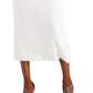Kasper Women's Crepe Column Skirt White Size 8