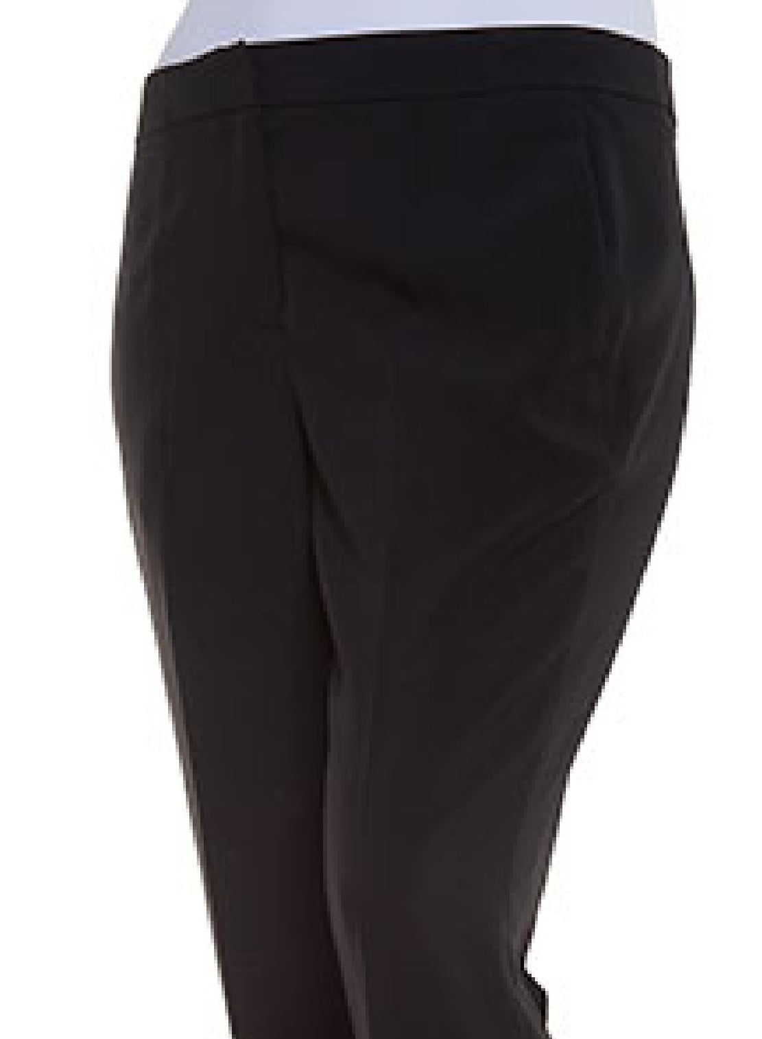Kasper Women's Crepe Ankle Pants Black Size 10