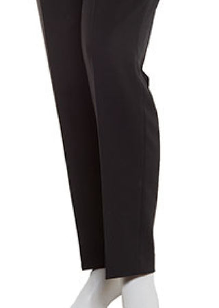 Kasper Women's Crepe Ankle Pants Black Size 10