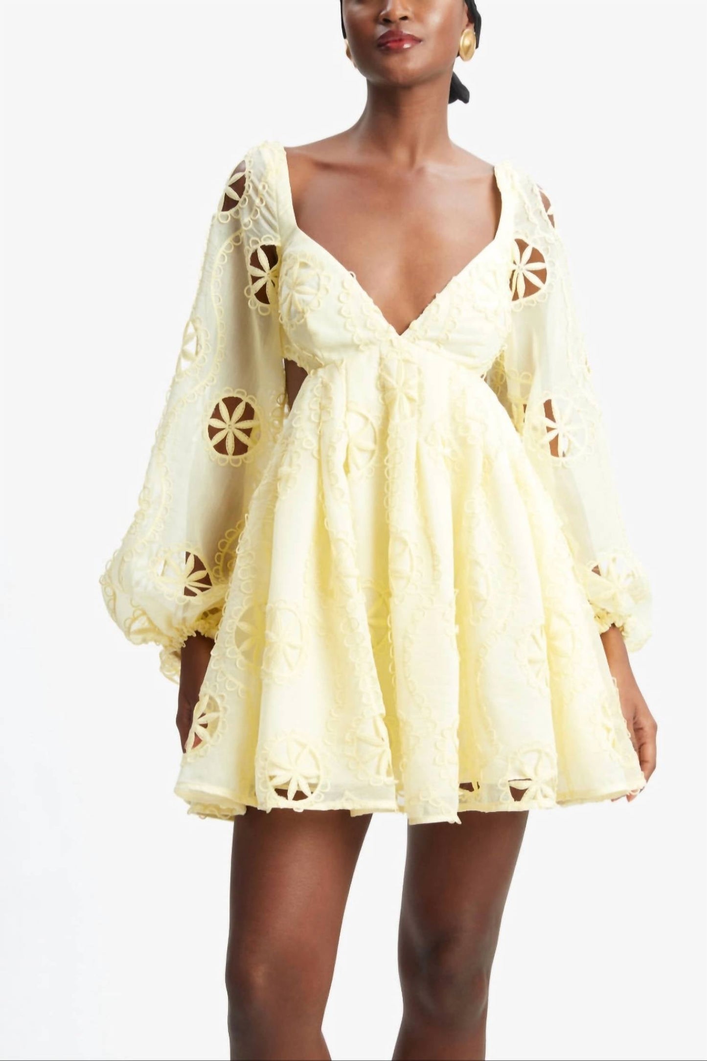 Bardot - Jovie Babydoll Mini Dress