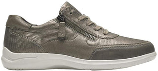 Aravon Women's Power Comfort TIE Sneaker Gray