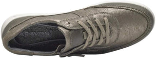 Aravon Women's Power Comfort TIE Sneaker Gray