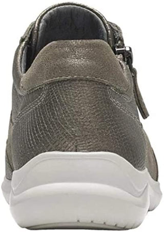 Aravon Women's Power Comfort TIE Sneaker Gray