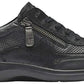 Aravon Women's Power Comfort TIE Sneaker Black Size 7 2A(N) US