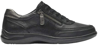 Aravon Women's Power Comfort TIE Sneaker Black