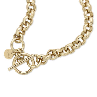 Eklexic - Women's Micro Royal Rolo Chain Convertible Lariat