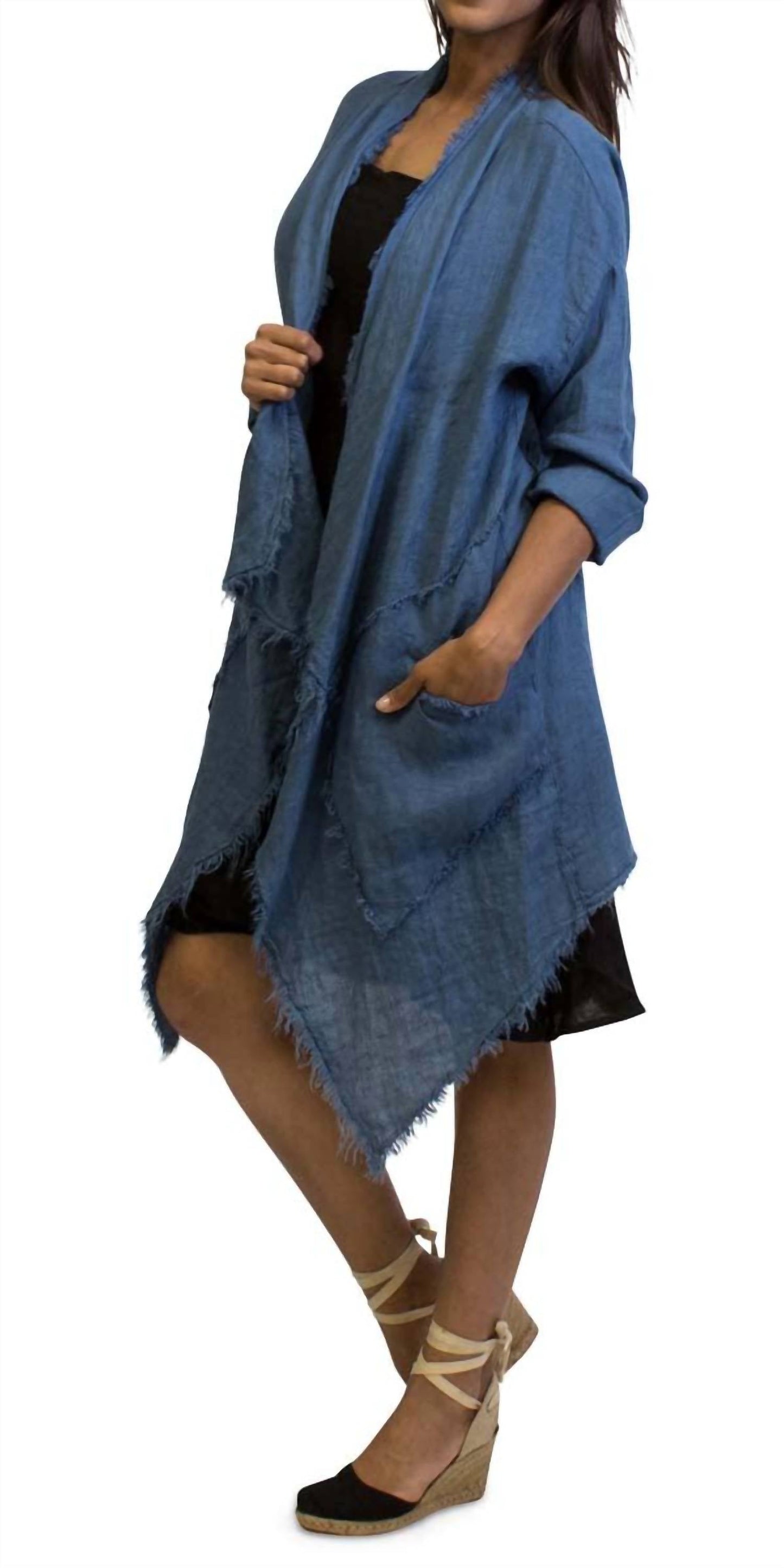 Gigi Moda - Aisha Linen Cardigan