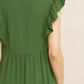 Entro - Ruffle Midi Dress