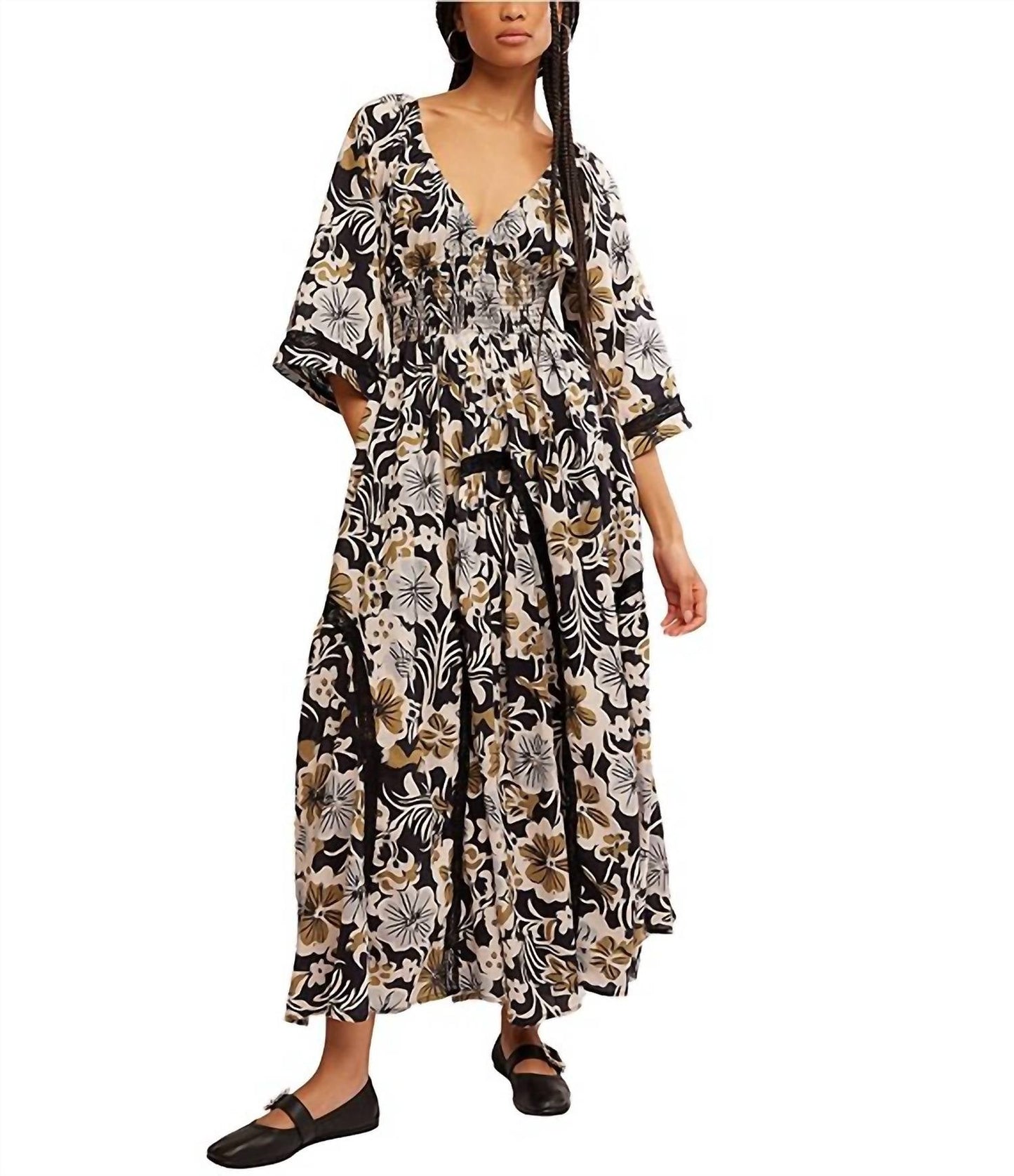 Free People - Bodhi Floral Printed Maxi Dress
