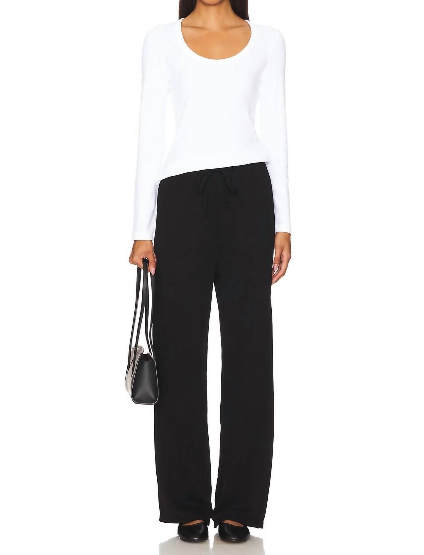 Bobi - Long Sleeve Scoop Neck Tee